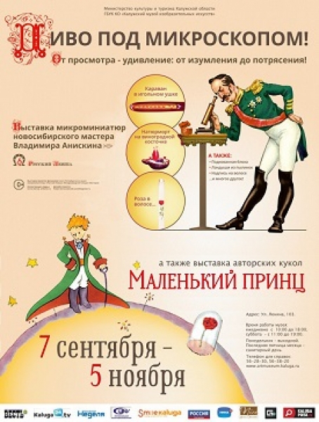 Выставка микроминиатюр В. Анискина «Диво под микроскопом»