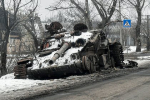 «Эти события войдут в учебники по истории». Российские военные показали «дорогу смерти» под Суджей