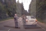 Открывший стрельбу в районе монастыря Оптина пустынь попал на видео