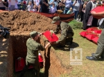В Юхновском районе перезахоронены останки 17-ти красноармейцев