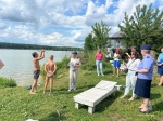 На диких пляжах вдоль Оки дети гуляют без присмотра взрослых