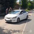 Девочка с самокатом попала под колеса машины