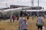 Названо число пострадавших при сходе поезда под Волгоградом