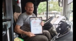 Водителю обнинского ПАТП устроили сюрприз