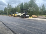 В Спас-Деменске дорожники завершили асфальтирование улиц