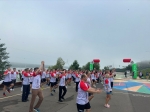 Забег на набережной Яченского водохранилища в Калуге объединил около 100 участников форума «Цифровая эволюция»