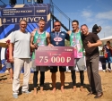 Калужане заняли призовое место на этапе Чемпионата России по пляжному волейболу