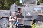 Минобороны показало кадры с трофейной западной техникой в Курской области