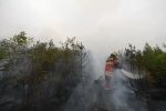 На купянском направлении пожарные отказались тушить возгорания