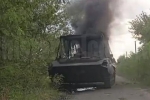 Под Курском российский боец сжег БМП ВСУ при помощи канистры бензина и попал на видео