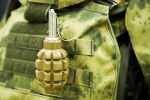 Российский военный попал в колонию за прогулку по городу с ручной гранатой