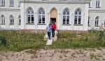 В Авчурино продолжают восстанавливать фасад Готического дома