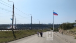 Флаг России подняли на въезде в Калугу