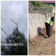 После обращений в интернете в Боровске заменили освещение и восстановили плиты на тротуаре