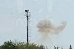 На видео попал момент взрыва после удара дрона в Кировской области