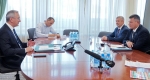 Владислав Шапша обсудил работу Союзмаша с руководителем калужского отделения