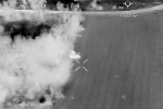 Минобороны показало кадры ударов по скоплению ВСУ в лесополосе Курской области