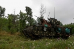 Американцы забыли карту военной базы в отправленной на Украину БМП