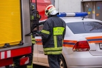 Из-за атаки ВСУ на территории российского предприятия начался пожар