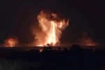 Огромный огненный гриб после атаки ВСУ на Тверскую область сняли на видео