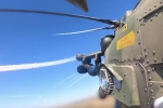 Вертолет Ми-28НМ уничтожил скопление украинской техники в Курской области