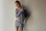 Бывший «ангел» Victoria\'s Secret снялась в мини-платье без бюстгальтера