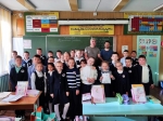 Участник СВО, награжденный медалью Луки Крымского, встретился со школьниками Кременок