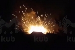 Появилось видео взрыва на производственном цеху в российском регионе