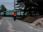 На 80% завершено обустройство велодорожек в калужском сквере Волкова