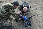 Украинский беспилотник взорвался над многоквартирными домами в российском городе