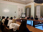 Татьяна Леонова представила опыт Обнинска в построении городов будущего в студенческой мастерской