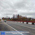 В Ферзиковском районе закончен ремонт автомобильного моста через Мышегу