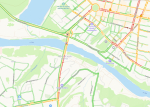 На мосту через Оку произошло тройное ДТП