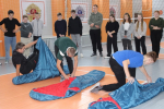 Спас-деменские школьники осваивают туристическое оборудование
