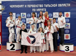 Богатый «урожай» наград привезли калужане с первенства Тульской области по каратэ