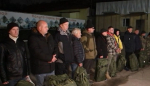 Ещё одна группа добровольцев отправилась из Калуги в зону СВО (видео)