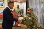 В Малоярославце наградили бойца СВО за мужество