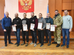 В Первомайске наградили аварийщиков из Калужской области