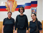 Юхновские активисты «движения Первых» побывали на экскурсии в отделе полиции