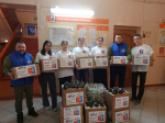 Людиновские школьники собрали новогодние подарки бойцам