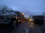 Износковский район отправил в зону СВО гуманитарную помощь с баней и медом