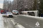 Число пострадавших в ДТП с туристическим автобусом в Карелии выросло