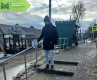 В Детчине благоустроили остановку