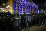 В Тбилиси началась новая антиправительственная акция протеста