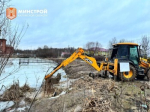 В Кабицыно началось благоустройство зоны отдыха у пруда