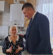 В памятный день блокадницу навестили в Тарусе