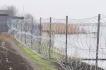 Огороженную колючей проволокой украинскую реку Тиса сняли на видео