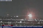 Момент столкновения самолета с вертолетом в США попал на видео