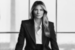Vogue раскритиковал портрет первой леди США Мелании Трамп в расстегнутой рубашке