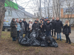 В Калуге прошли первые субботники